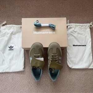 Adidas Samba Humanrace Sneakers Orbit Green Men 7.5 Women 8.5